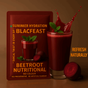 Beet Glow Instant Nutri-Rich Premix Drink Pack Of 5 With 250ml Shaker .