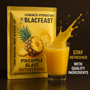 Pineapple Punch Instant Tropical Salty Hydration Premix Drink Pack Of 5